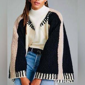 Anthropologie Maeve wool cape/poncho.